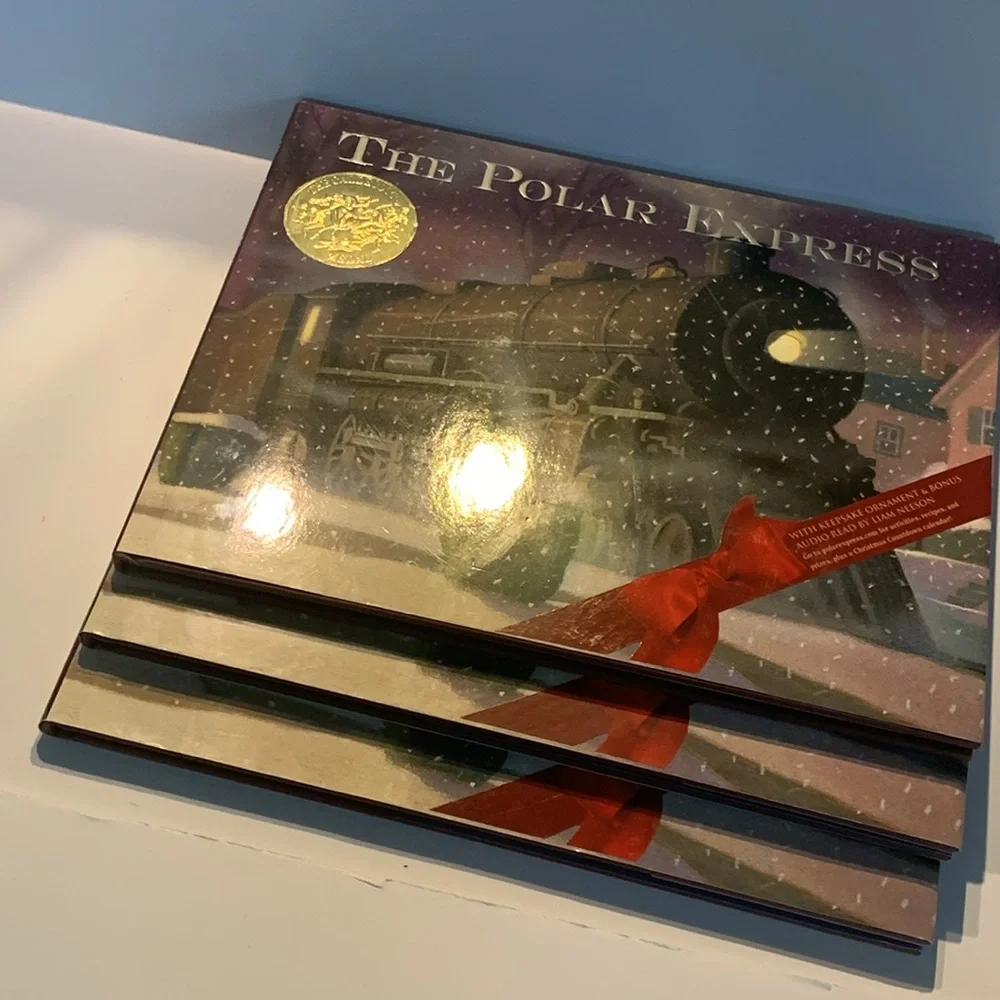 The Polar Express 30th Anniversary Edition Hardcover Book